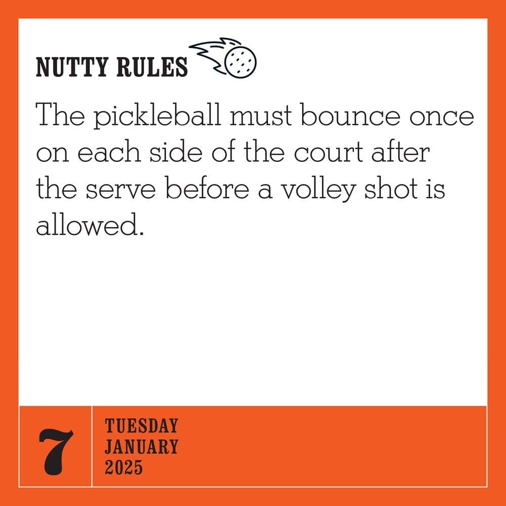 Pickleball Is Life 2025 Desk Calendar Second Alternate Image width=&quot;1000&quot; height=&quot;1000&quot;