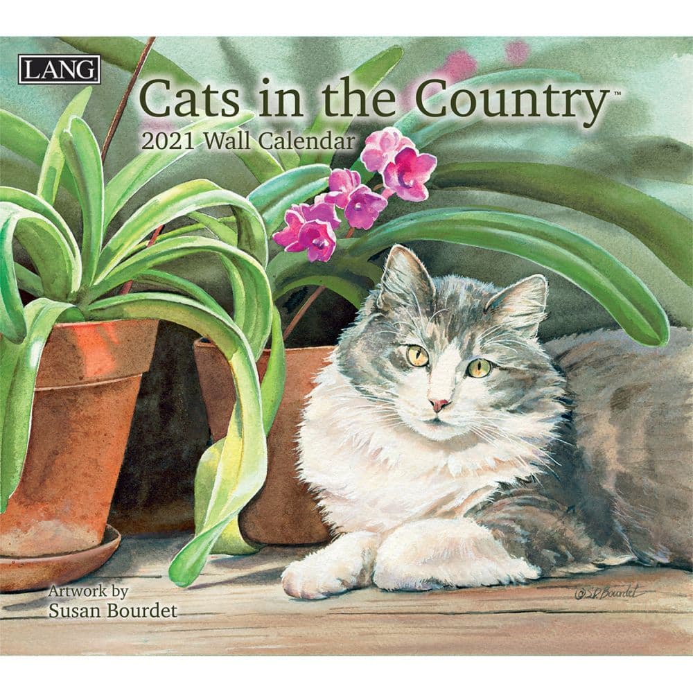 Cats in the Country Wall Calendar 