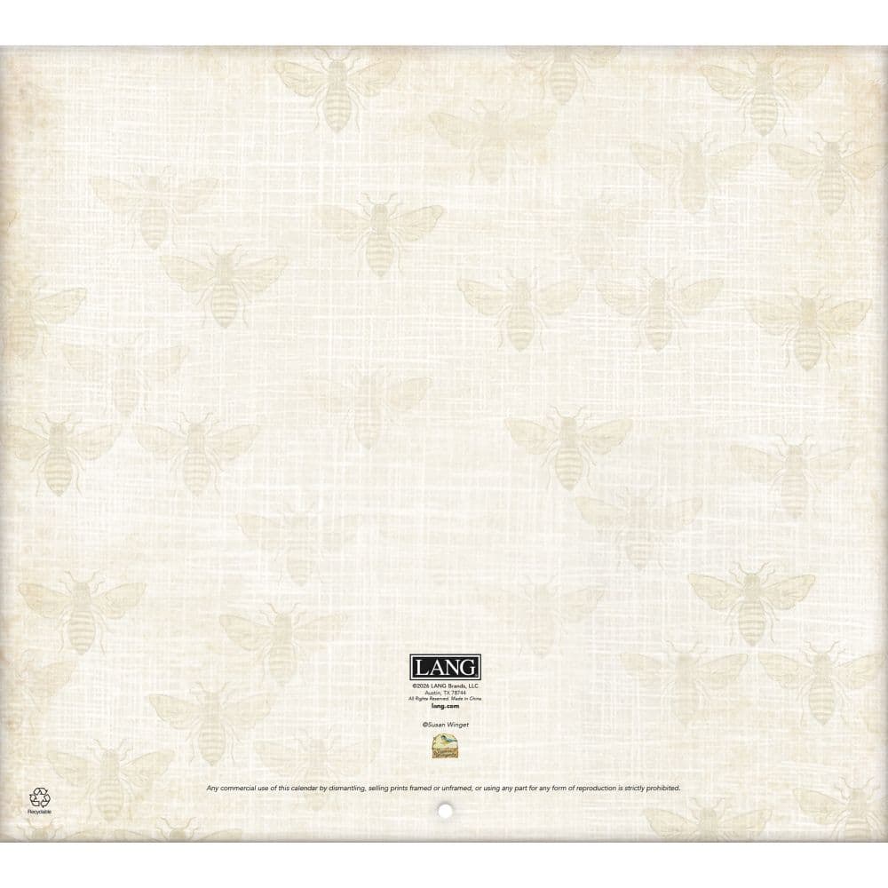 Bees In Bloom 2027 Wall Calendar Fourth Alternate Image