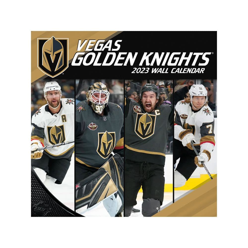Turner Licensing NHL Vegas Golden Knights 2023 Mini Wall Calendar