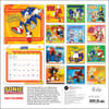 image Sonic the Hedgehog 2024 Wall Calendar BAck