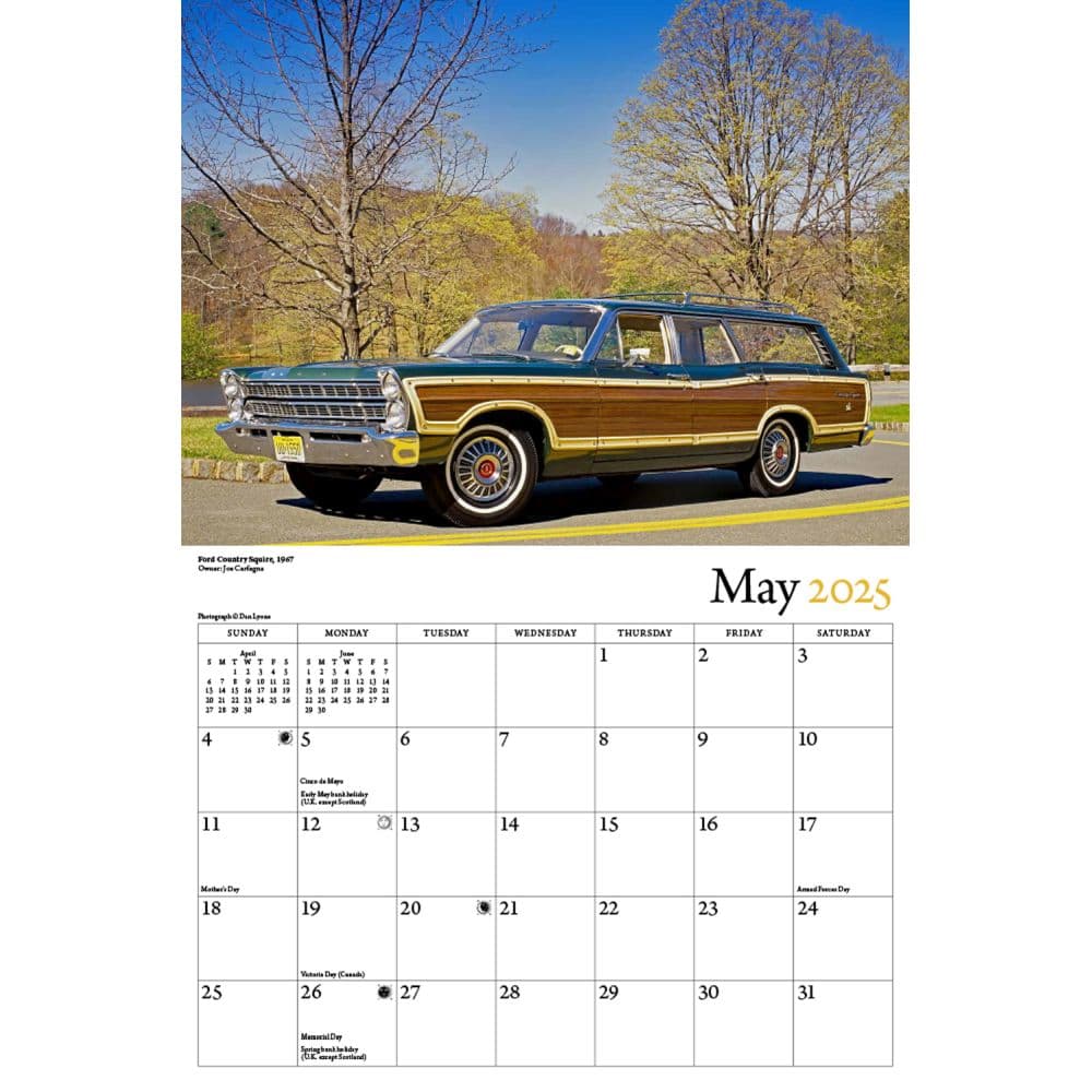 Classics Fords 2025 Wall Calendar Second Alternate Image width=&quot;1000&quot; height=&quot;1000&quot;