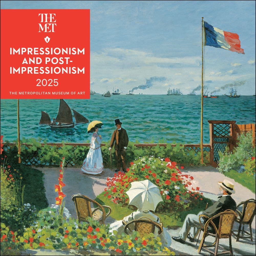 Impressionist Blooms 2025 Mini Wall Calendar Main Product Image width=&quot;1000&quot; height=&quot;1000&quot;