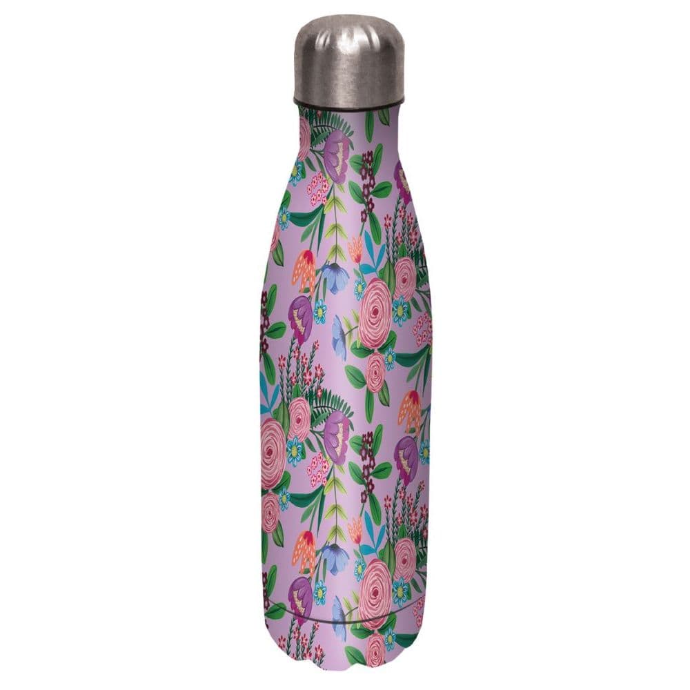 Bloom Blossom 17 oz. Stainless Steel Water Bottle by Eliza Todd
