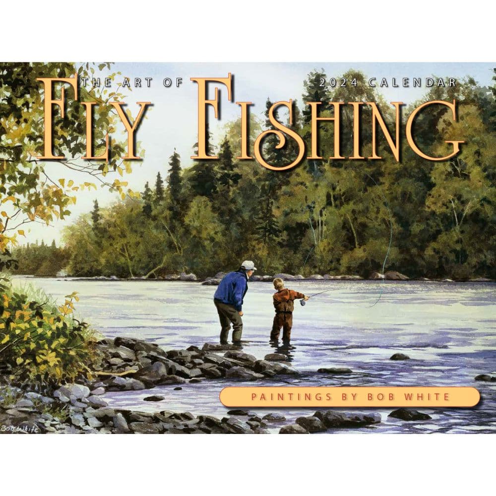 Art of Fly Fishing 2024 Wall Calendar Main Product Image width=&quot;1000&quot; height=&quot;1000&quot;