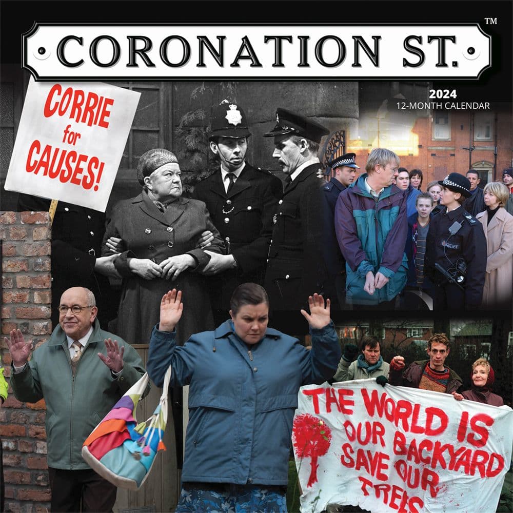 Coronation Street 2024 Wall Calendar Main Image