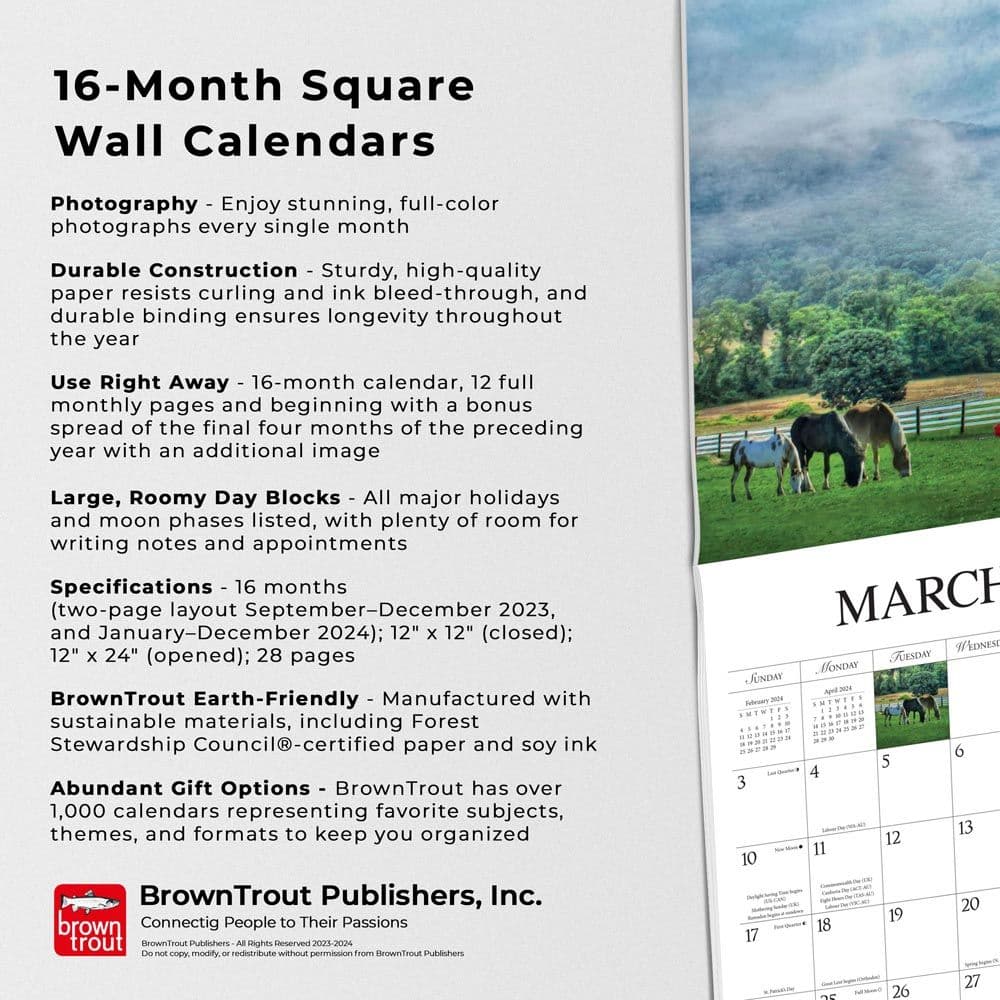 Beckoning Barns 2024 Wall Calendar Alternate Image 4