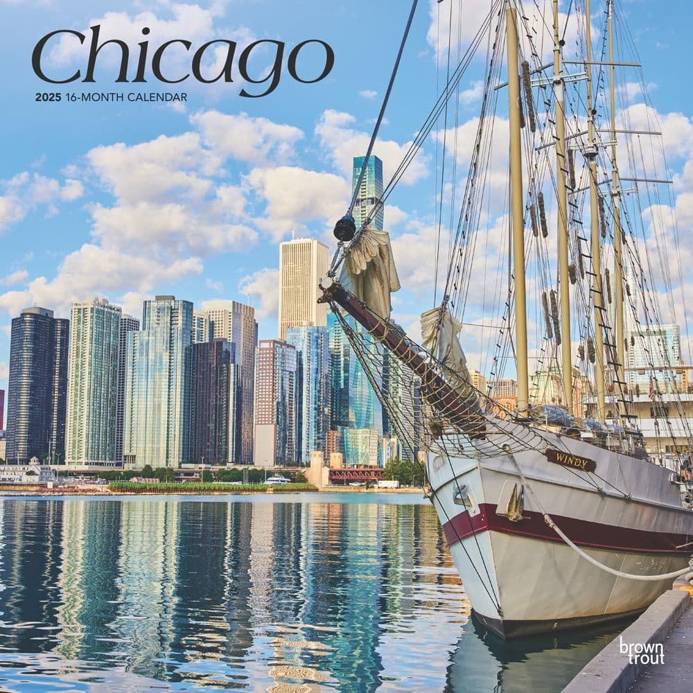 Chicago 2025 Wall Calendar