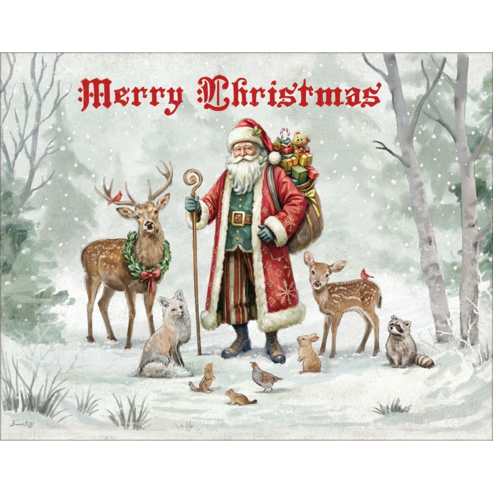 Forest of Cheer Boxed Christmas Cards First Alternate Image