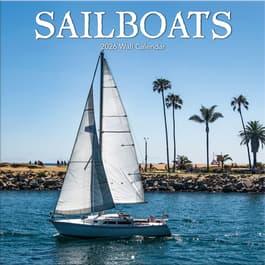 Sailboat 2026 Wall Calendar