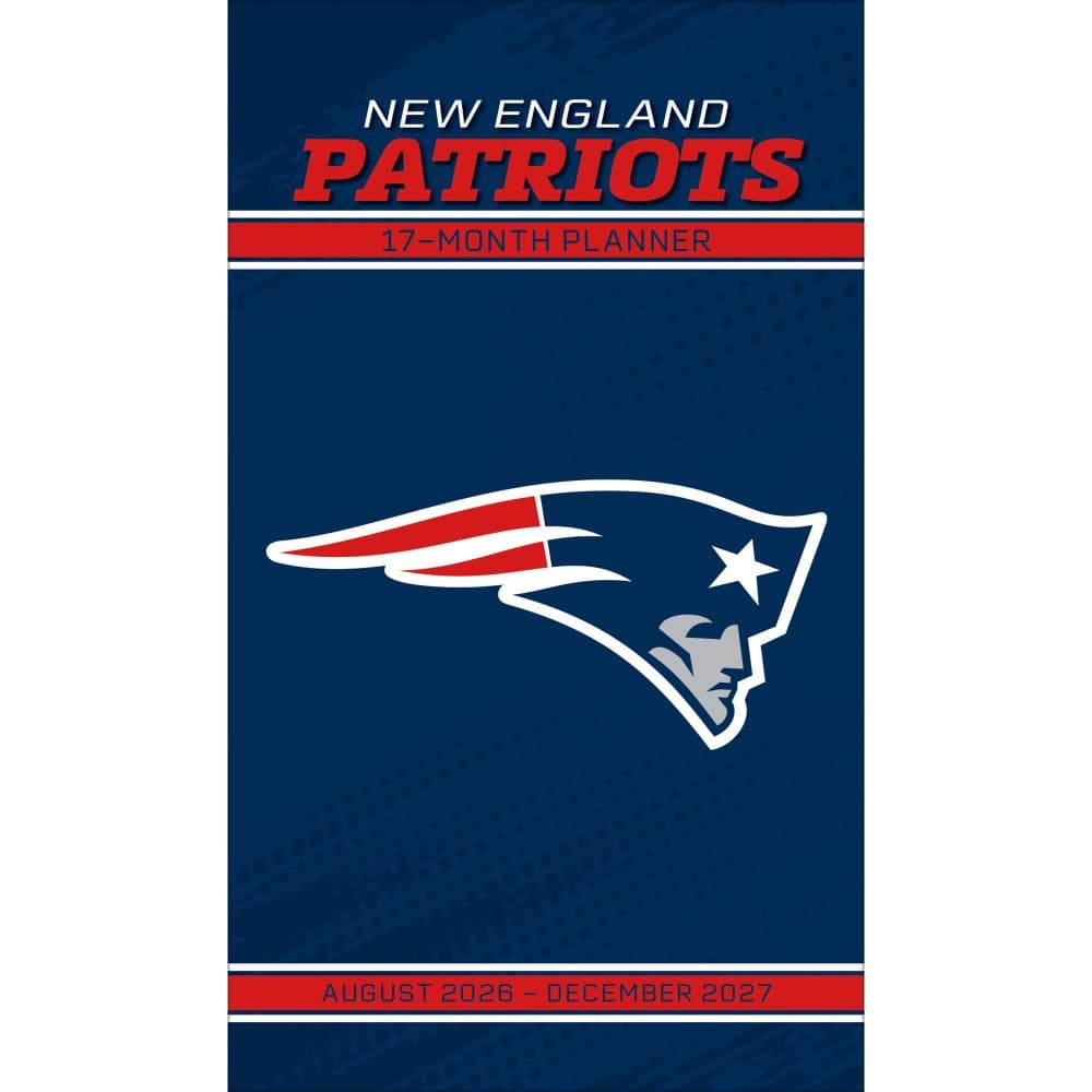 NFL New England Patriots 17 Month 2027 Pocket Planner