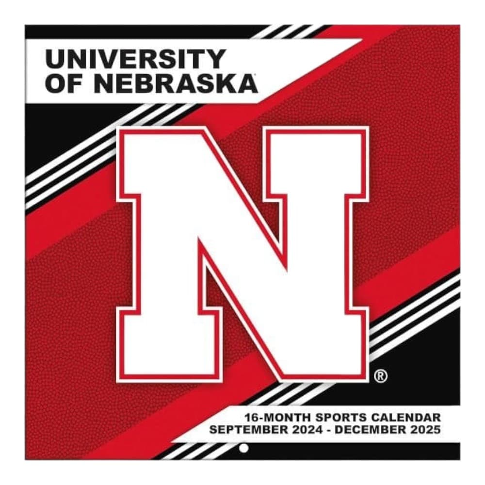 COL Nebraska Cornhuskers 2025 Mini Wall Calendar