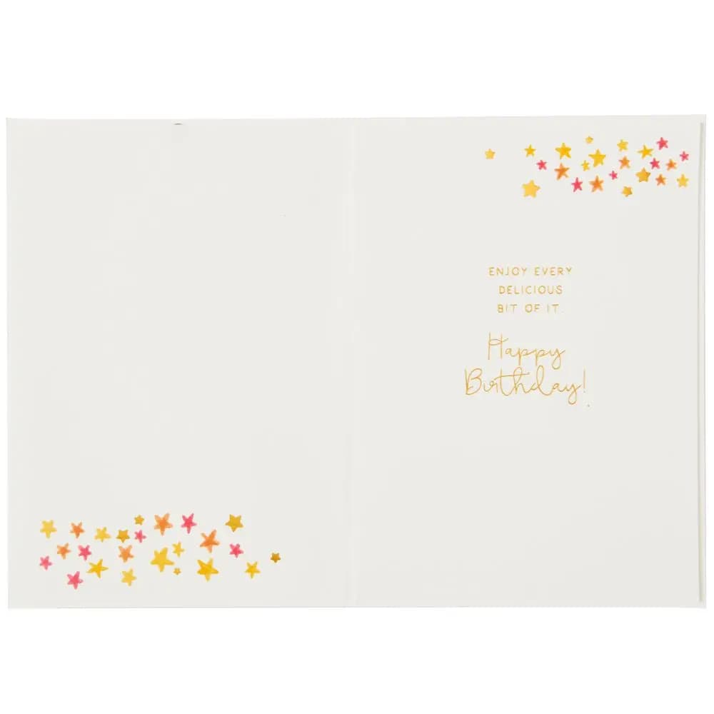 Cake Day with Vellum Birthday Card Second Alternate Image width="1000" height="1000"