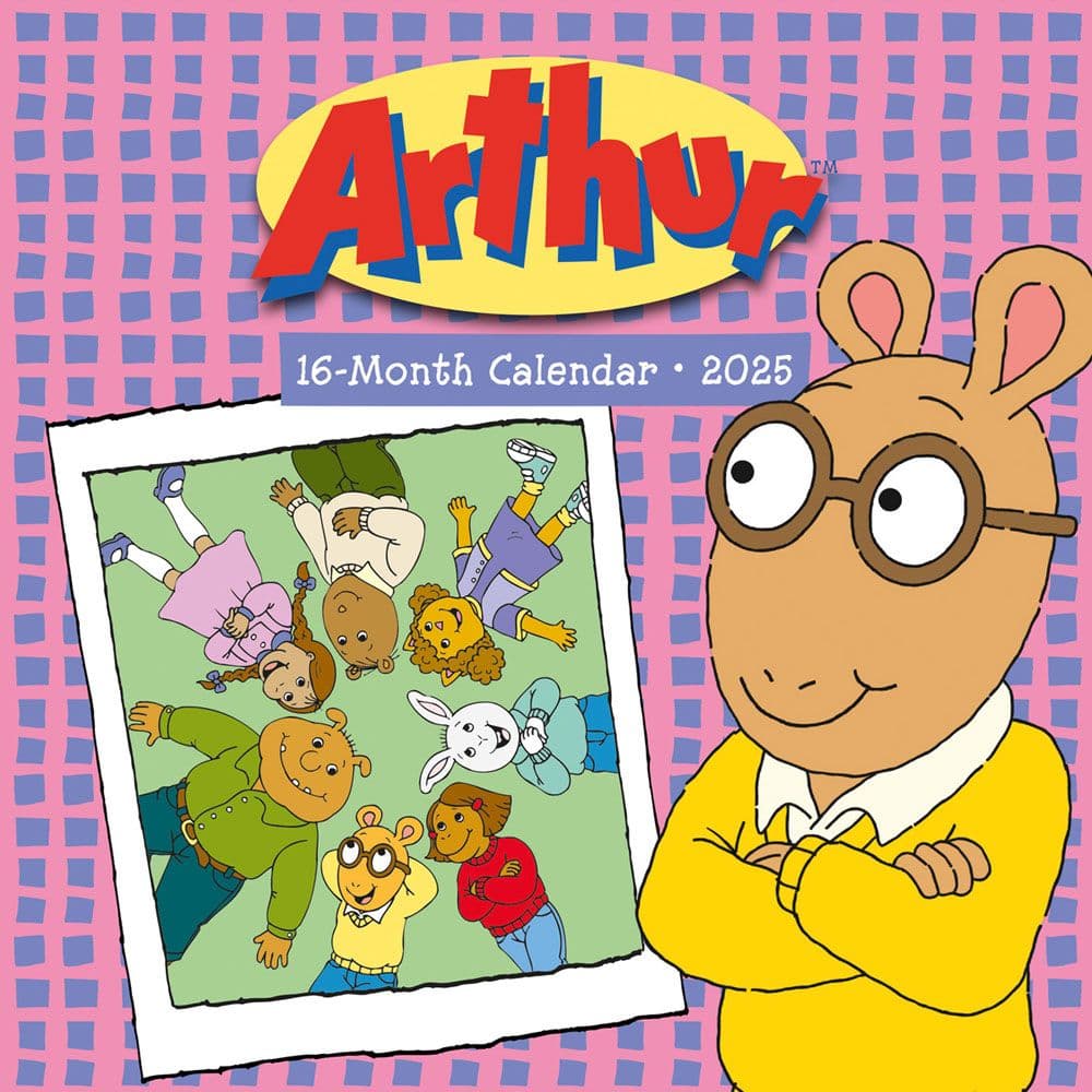 Arthur 2025 Mini Wall Calendar Main Image