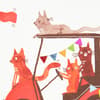 image Cats in Golf Cart Birthday Card Fifth Alternate Image width=&quot;1000&quot; height=&quot;1000&quot;