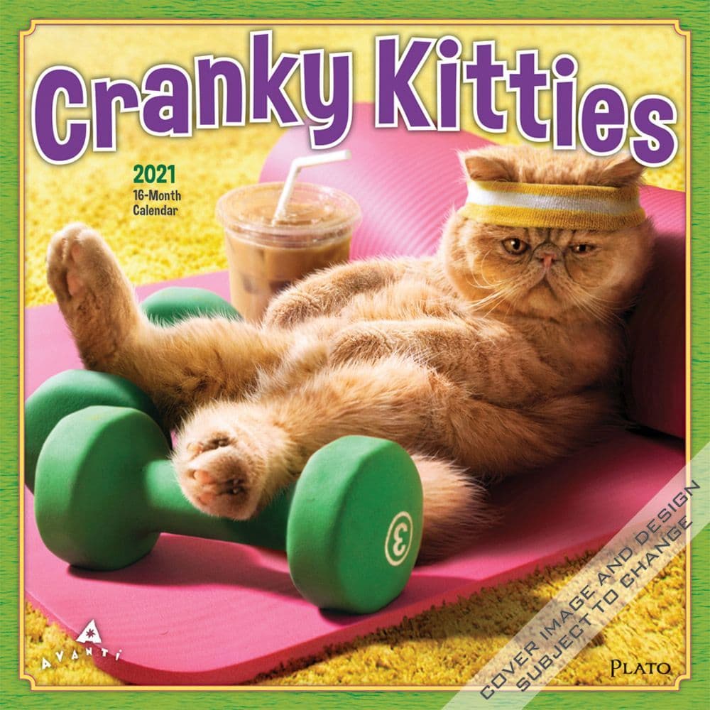 Cranky Kitties Wall Calendar