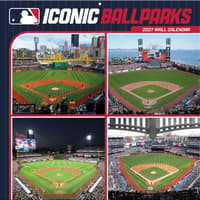 image MLB Iconic Ballparks 2027 Wall Calendar Main Product Image