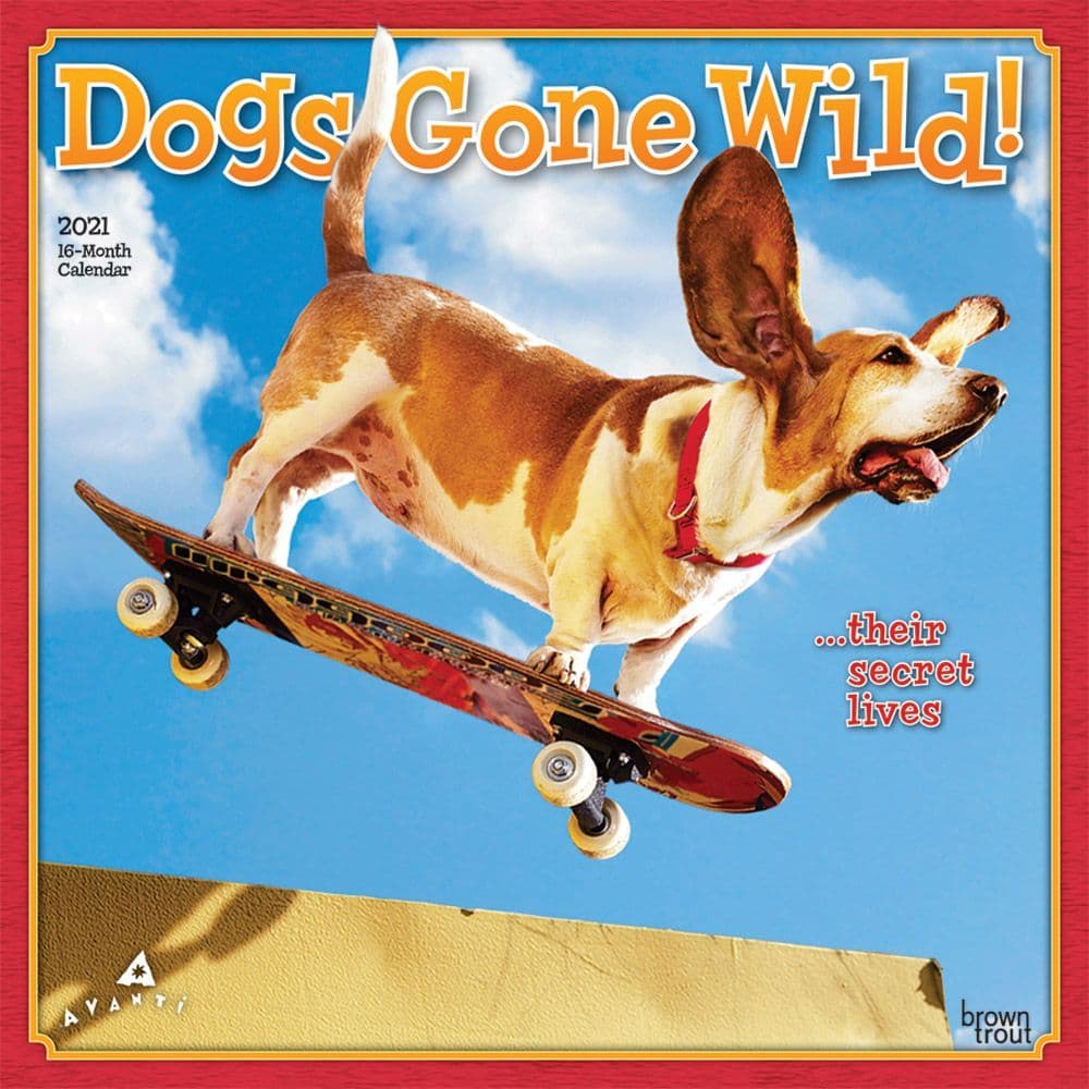 Avanti Dog Days Wall Calendar - Calendars.com