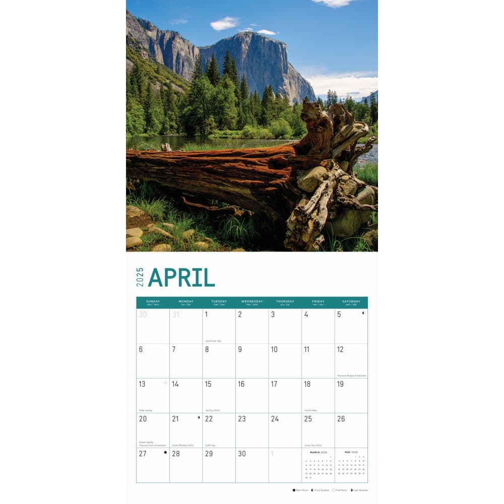 Yosemite 2025 Wall Calendar Second Alternate Image width="1000" height="1000"