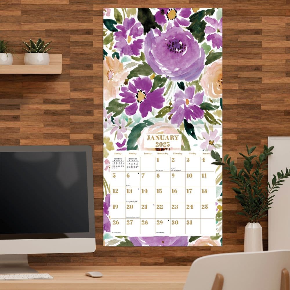 Grow Wild by Barbra Ignatiev 2025 Wall Calendar Third Alternate Image width="1000" height="1000"