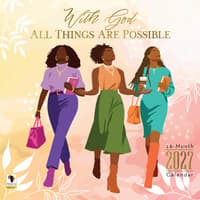 image With God All Things Are Possible 2027 Wall Calendar Main Product Image