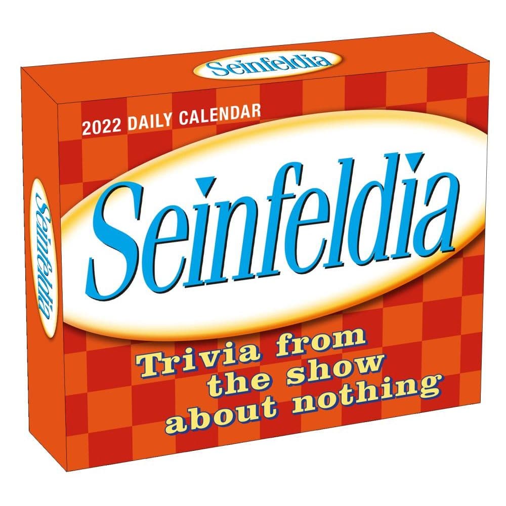 Seinfeldia Trivia 2022 Desk Calendar