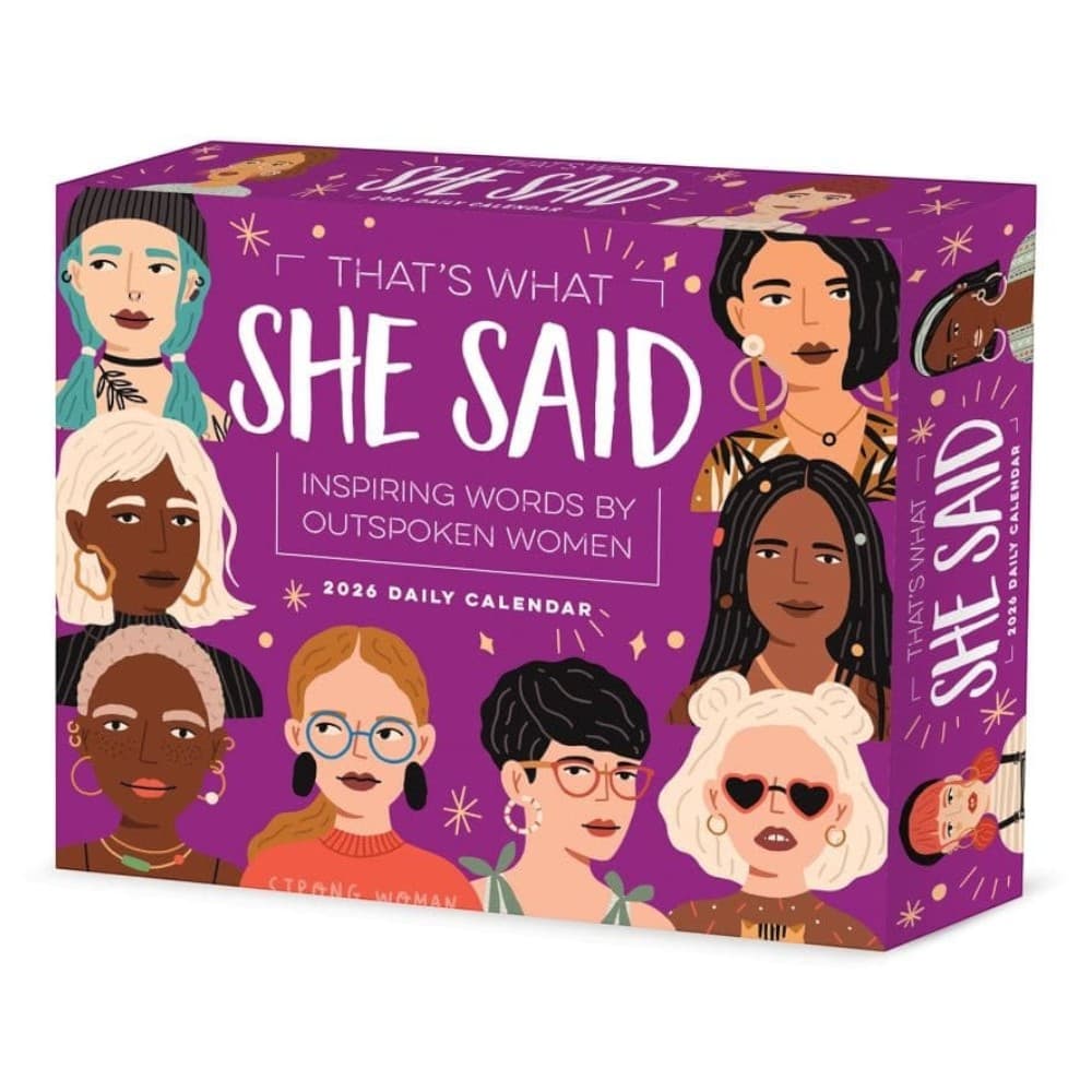 Thats What She Said 2026 Desk Calendar Main Product Image