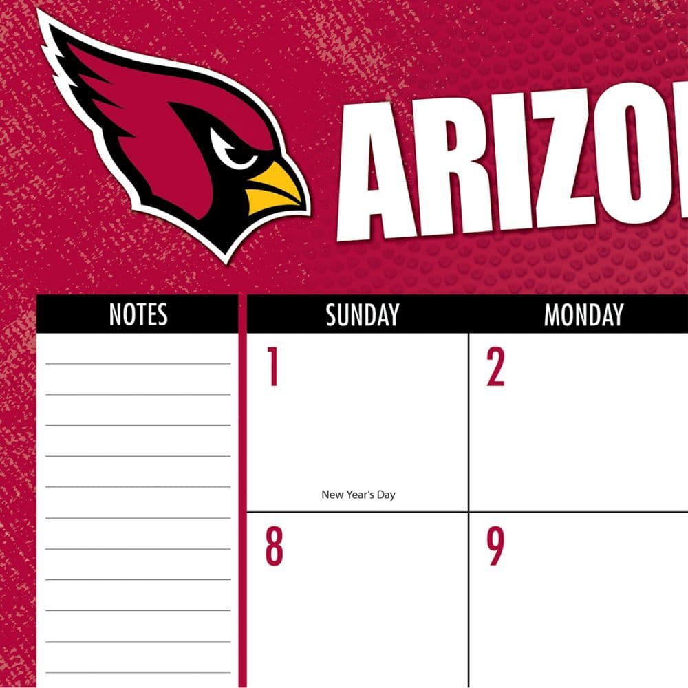 NFL Arizona Cardinals Logo Series 31.5 x 12 Desk Pad