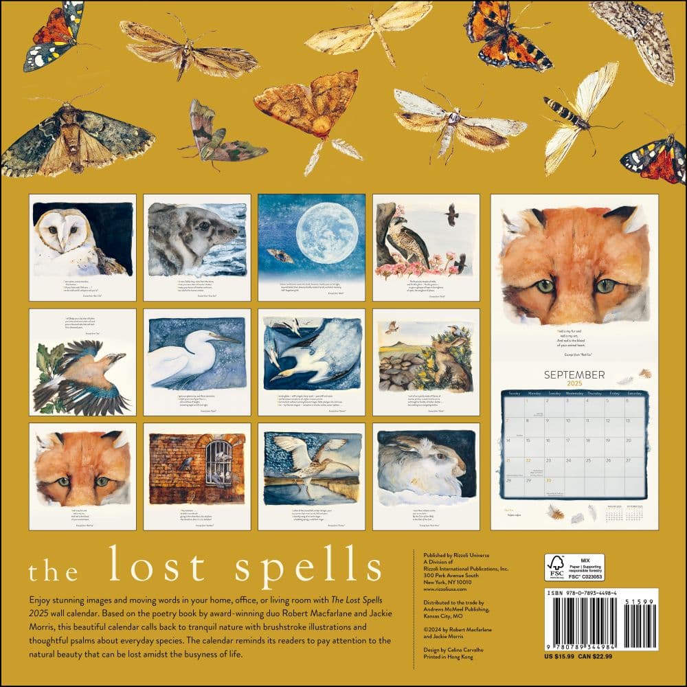 Lost Spells 2025 Wall Calendar First Alternate Image width=&quot;1000&quot; height=&quot;1000&quot;