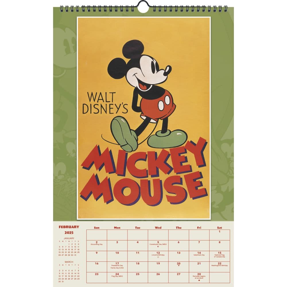 Disney Classic 2025 Poster Wall Calendar Alt2