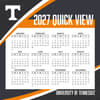image Tennessee Volunteers 2027 Desk Calendar Fourth Alternate Image