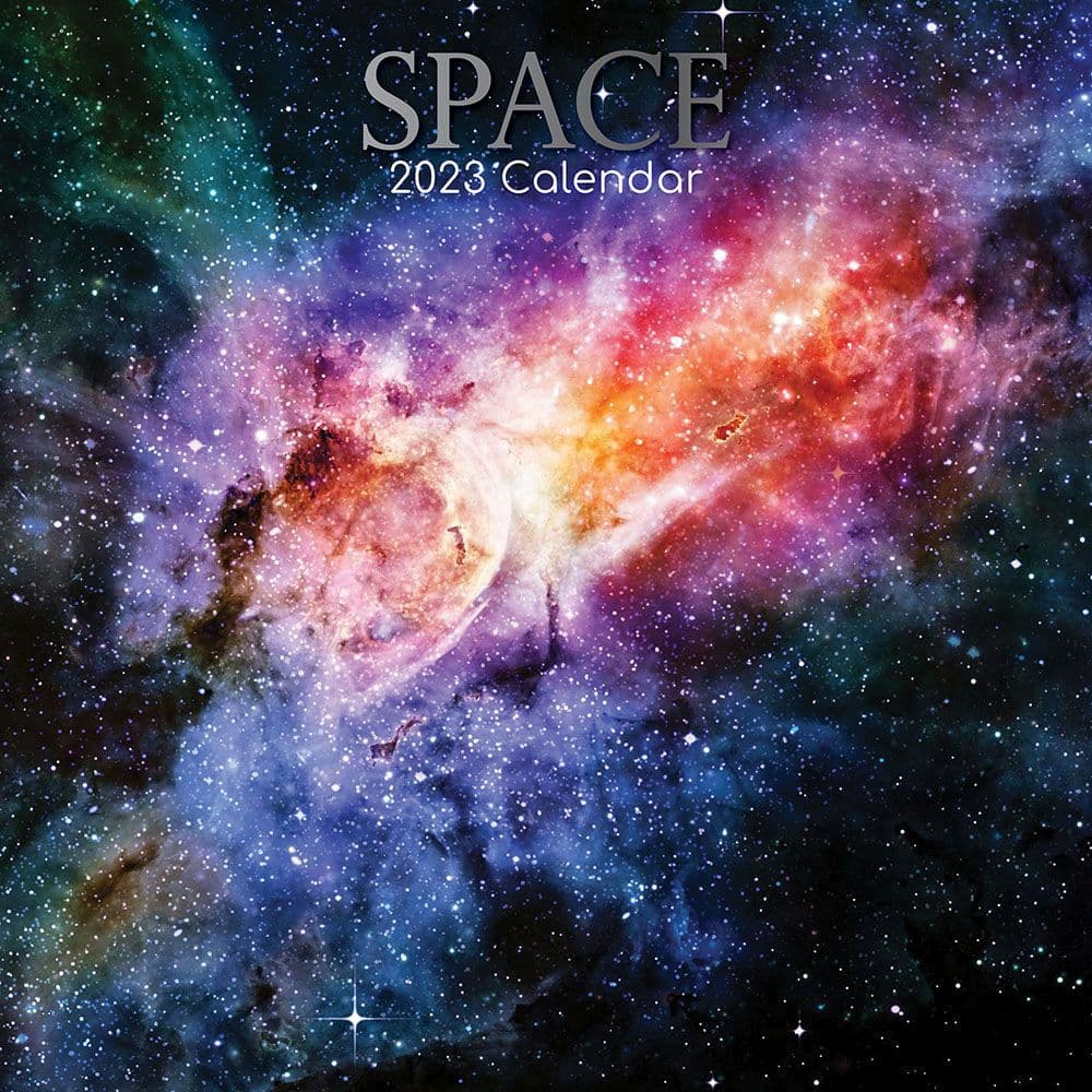 Space 2023 Wall Calendar