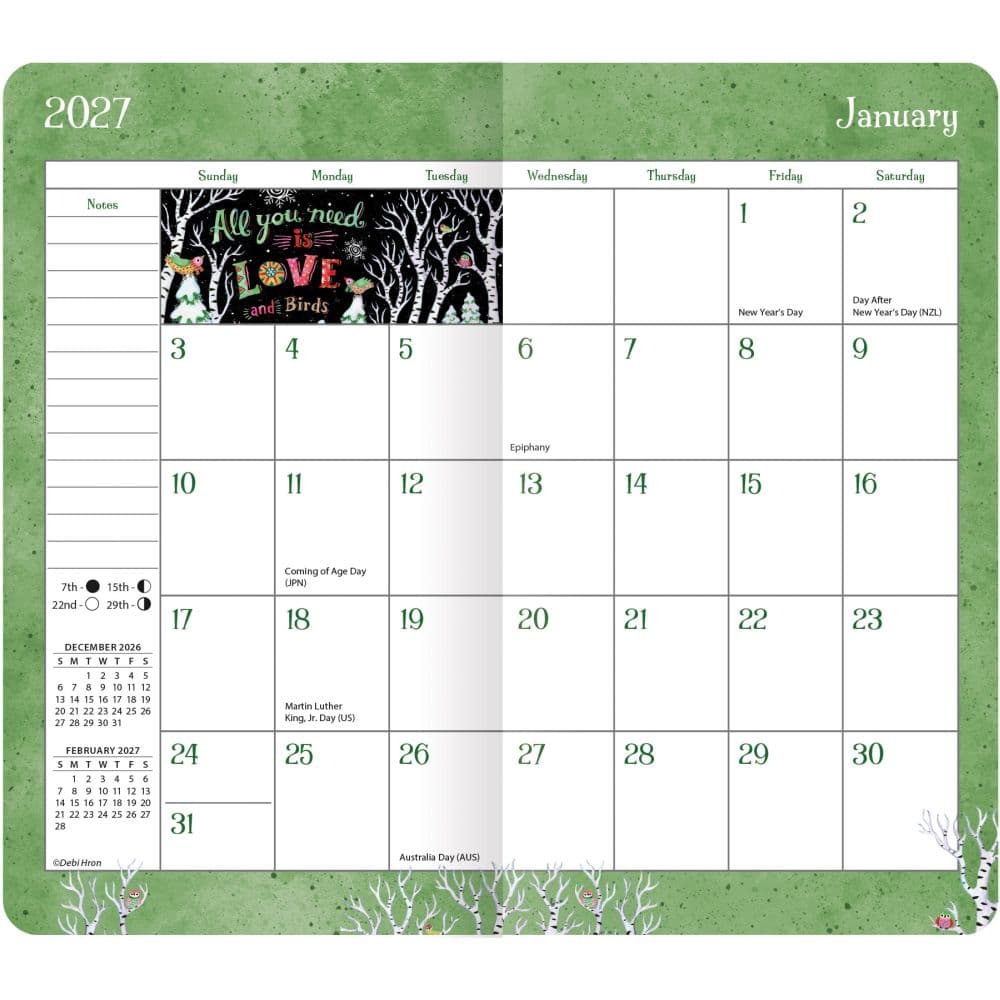 Simple Inspirations 2027 2-Year Pocket Planner by Debi Hron First Alternate Image