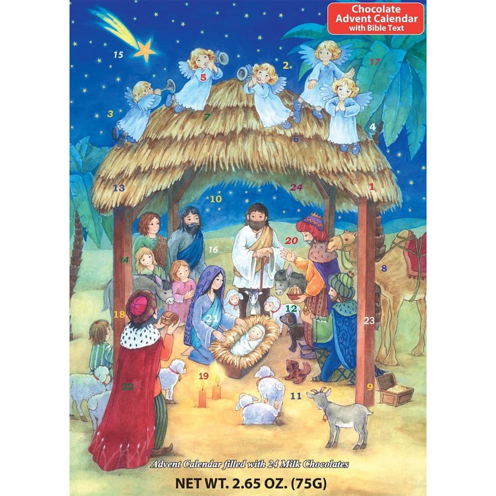 Nativity Chocolate Advent Calendar Main Image