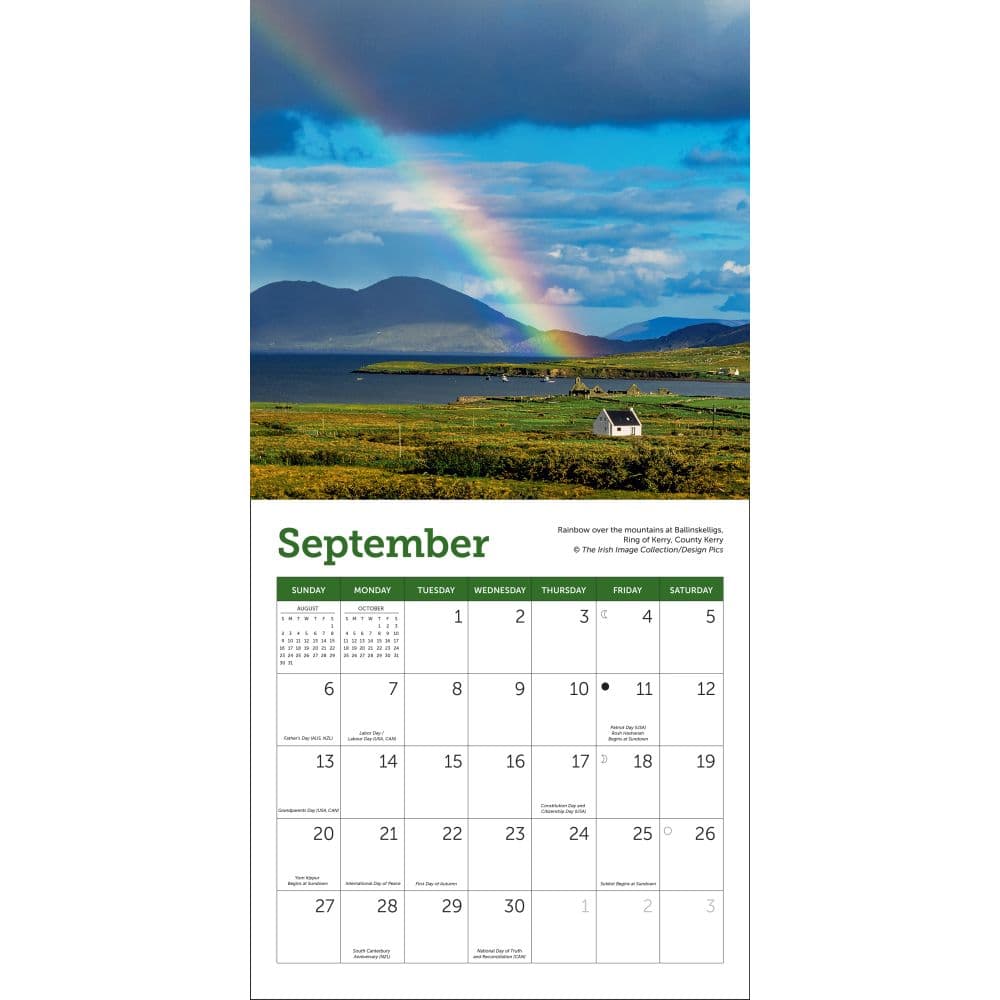 Ireland 2026 Mini Wall Calendar Third Alternate Image