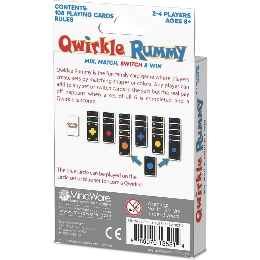 Qwirkle Rummy Card Game Seventh Alternate Image