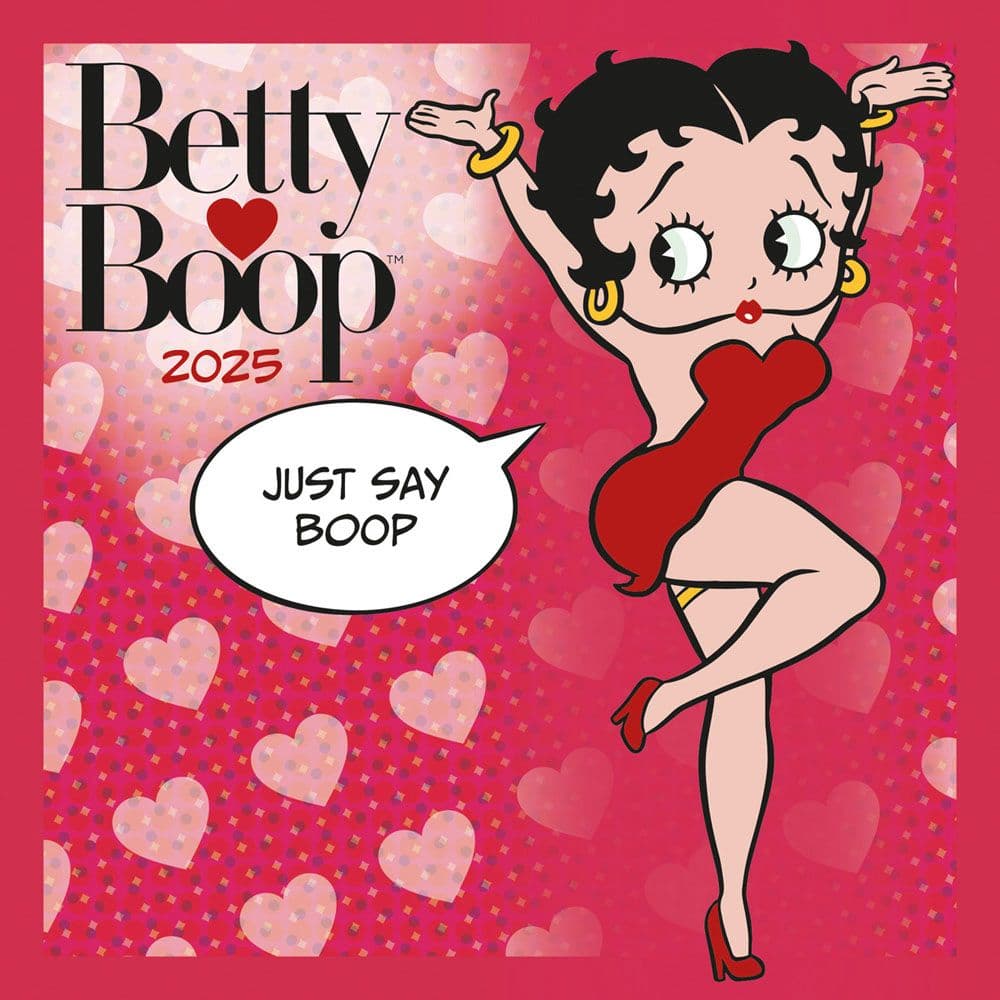 Betty Boop 2025 Mini Wall Calendar