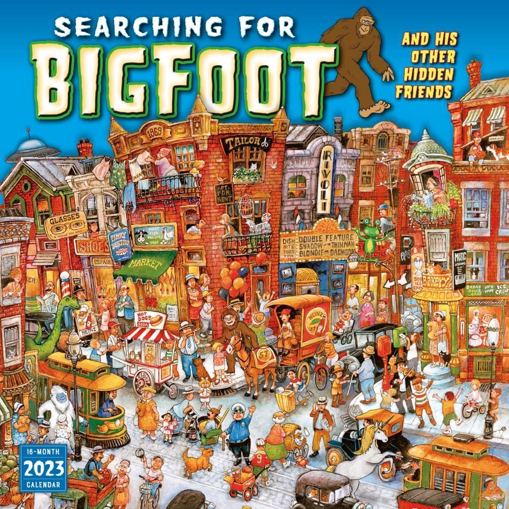 Searching For Bigfoot 2023 Wall Calendar