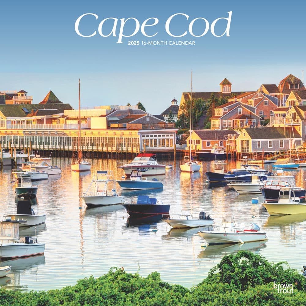 Cape Cod 2025 Wall Calendar  Main Image