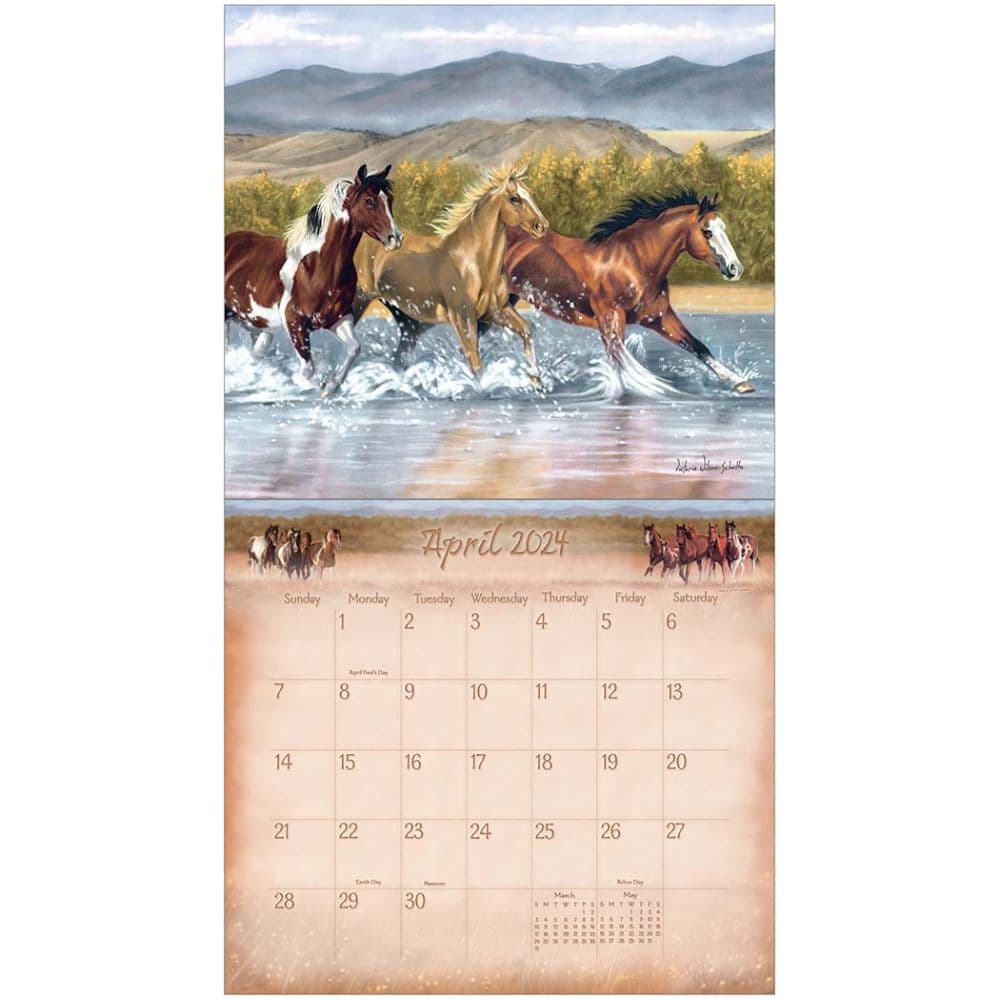 Horses Special Edition 2024 Wall Calendar Second Alternate Image width=&quot;1000&quot; height=&quot;1000&quot;