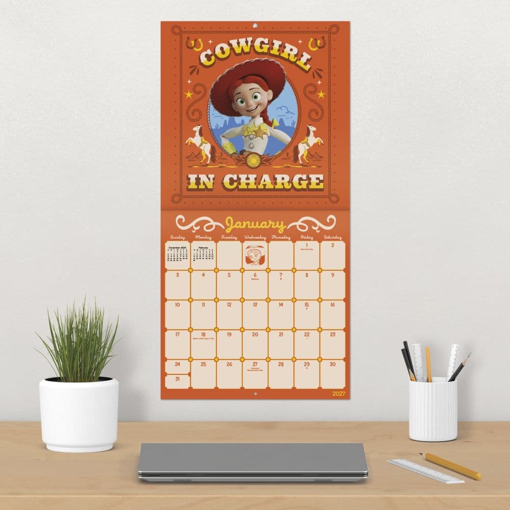 Toy Story 5 2027 Wall Calendar Fourth Alternate Image