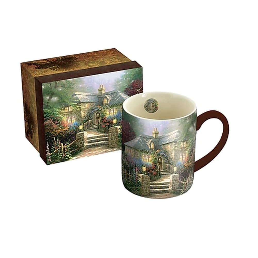 Hollyhock House 14 oz. Mug by Thomas Kinkade