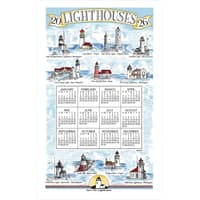image Lighthouses 2026 Calendar Towel_Main Image