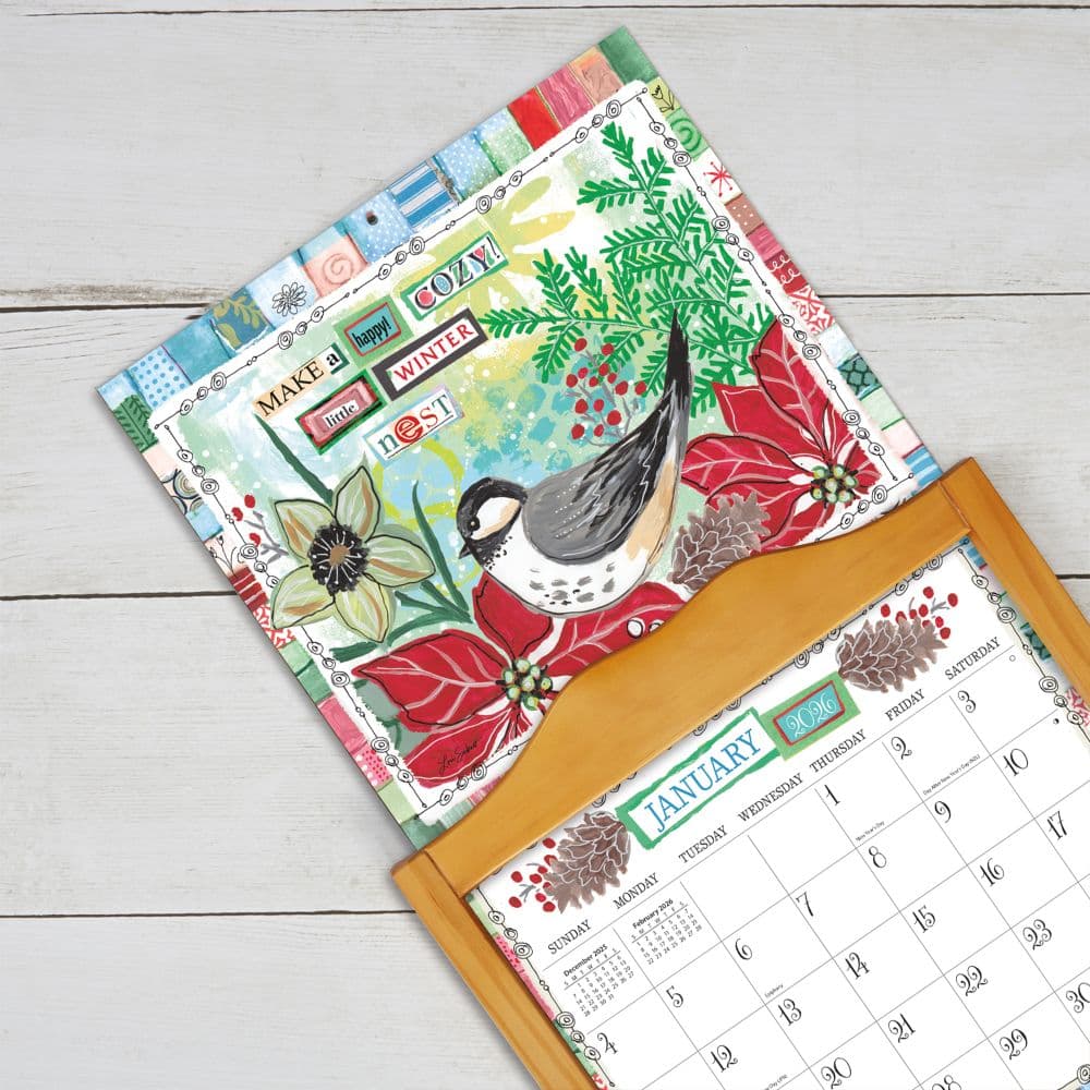 Happy Life 2026 Wall Calendar by Lori Siebert_ALT4