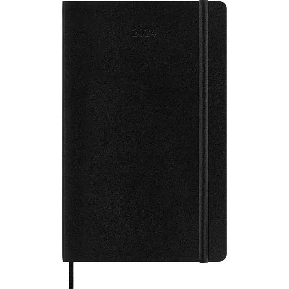 Moleskine Large Black Weekly 2024 Planner