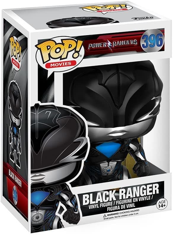 POP! Vinyl Power Rangers Movie Black Ranger Alternate Image 1