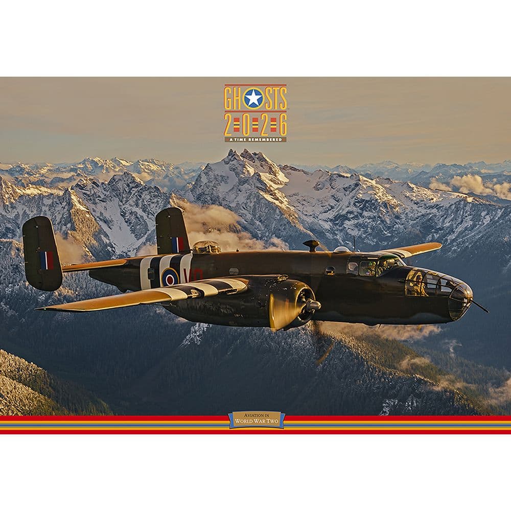 Ghosts WWII 2026 Wall Calendar Main Image