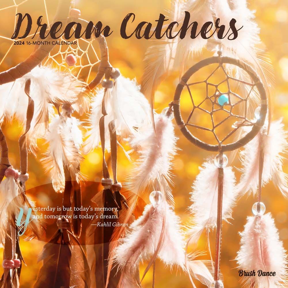 Dream Catchers Brush Dance 2024 Wall Calendar Main Product Image width=&quot;1000&quot; height=&quot;1000&quot;