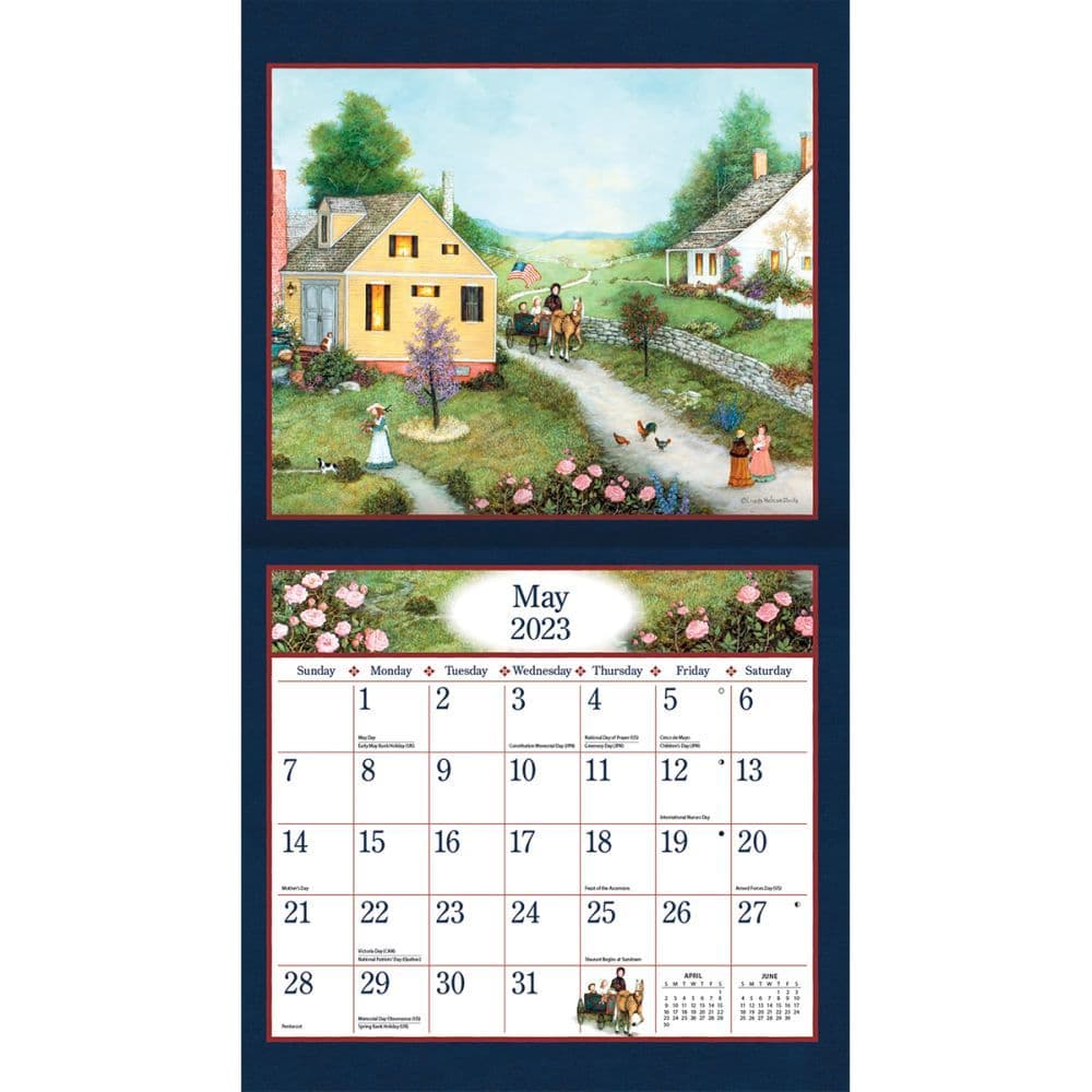Linda Nelson Stocks 2023 Wall Calendar - Calendars.com