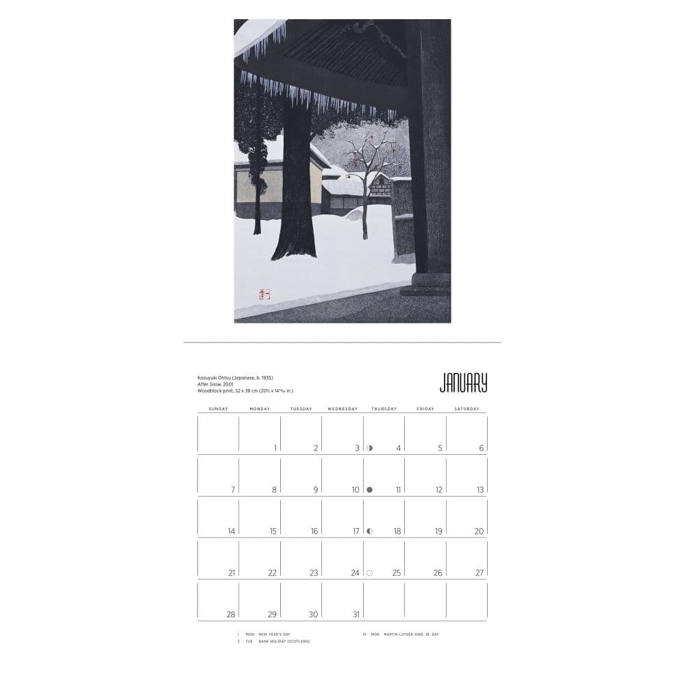 Serenity Ohtsu 2024 Mini Wall Calendar_ALT2